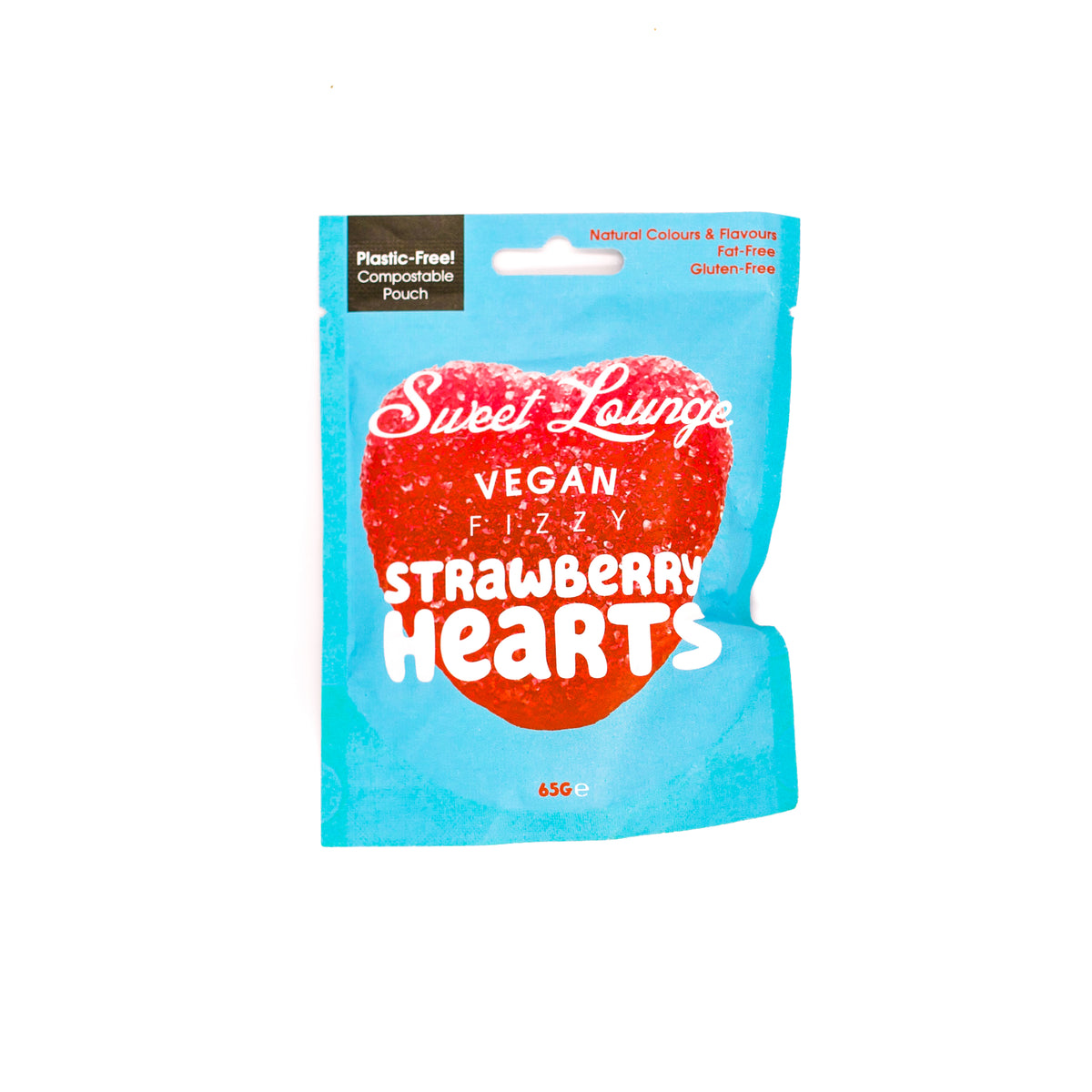 Sweet Lounge Fizzy Strawberry Hearts