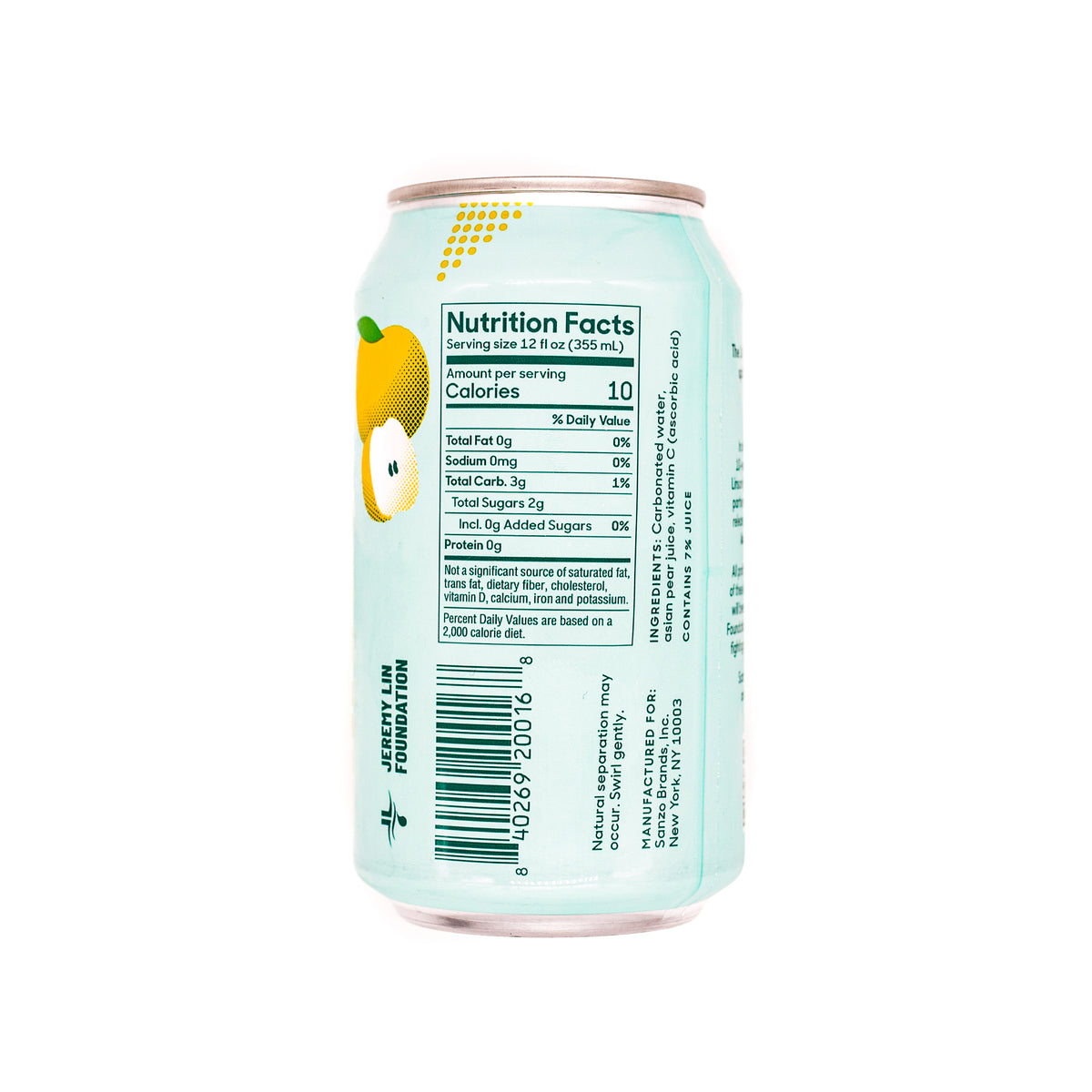 Sanzo Sparkling Water Asian Pear