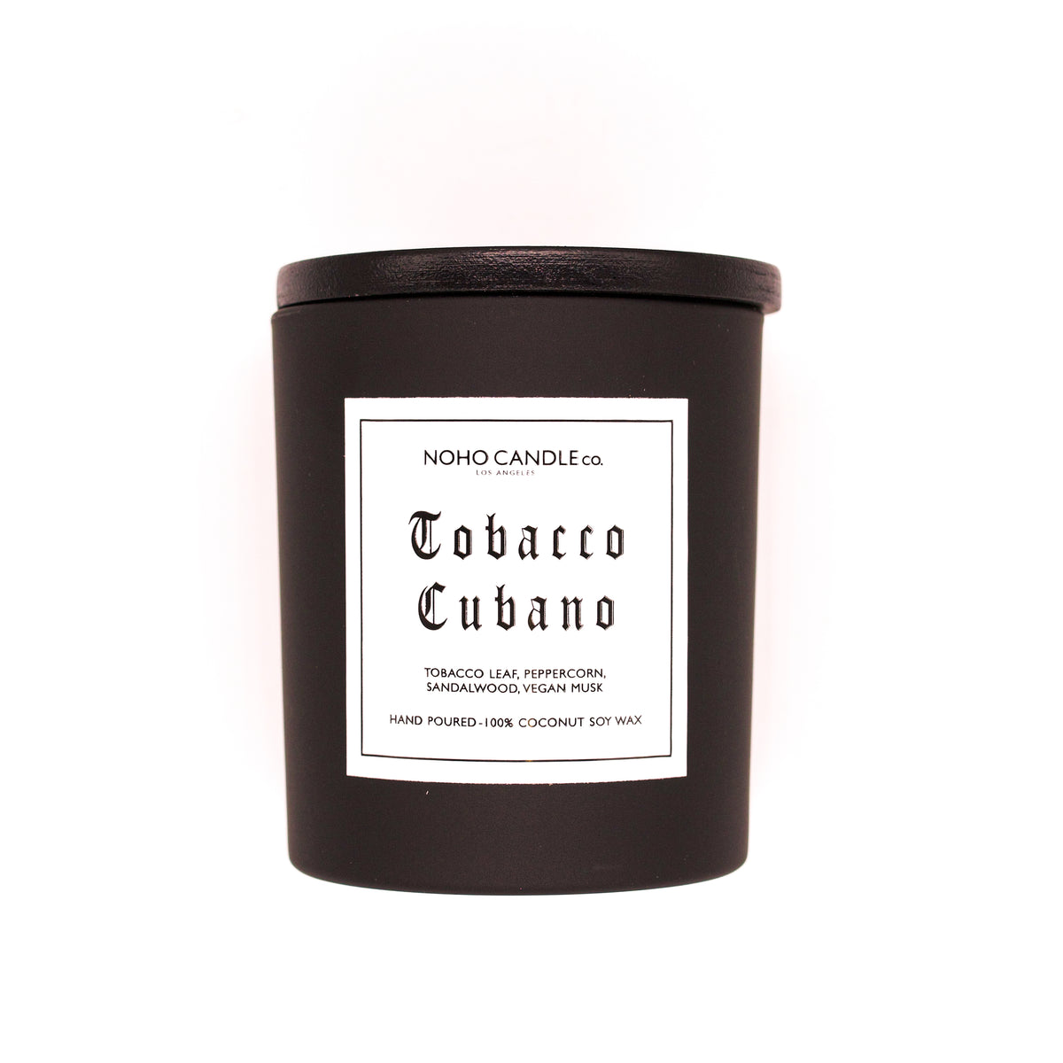 NoHo Candle Black Tobacco Cubano
