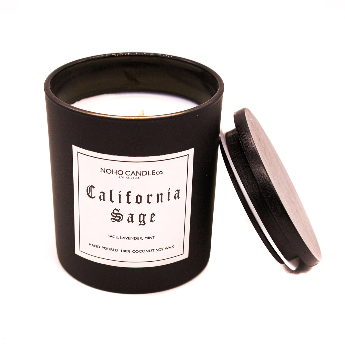 NoHo Candle Black California Sage