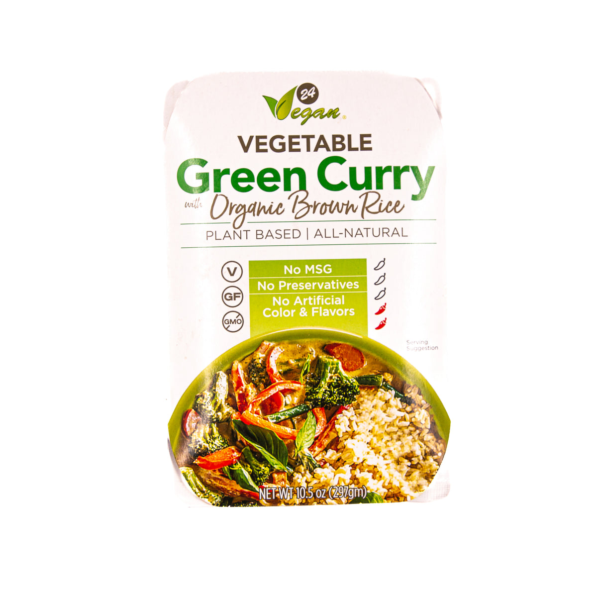 24 Vegan Curry &amp; Rice Green