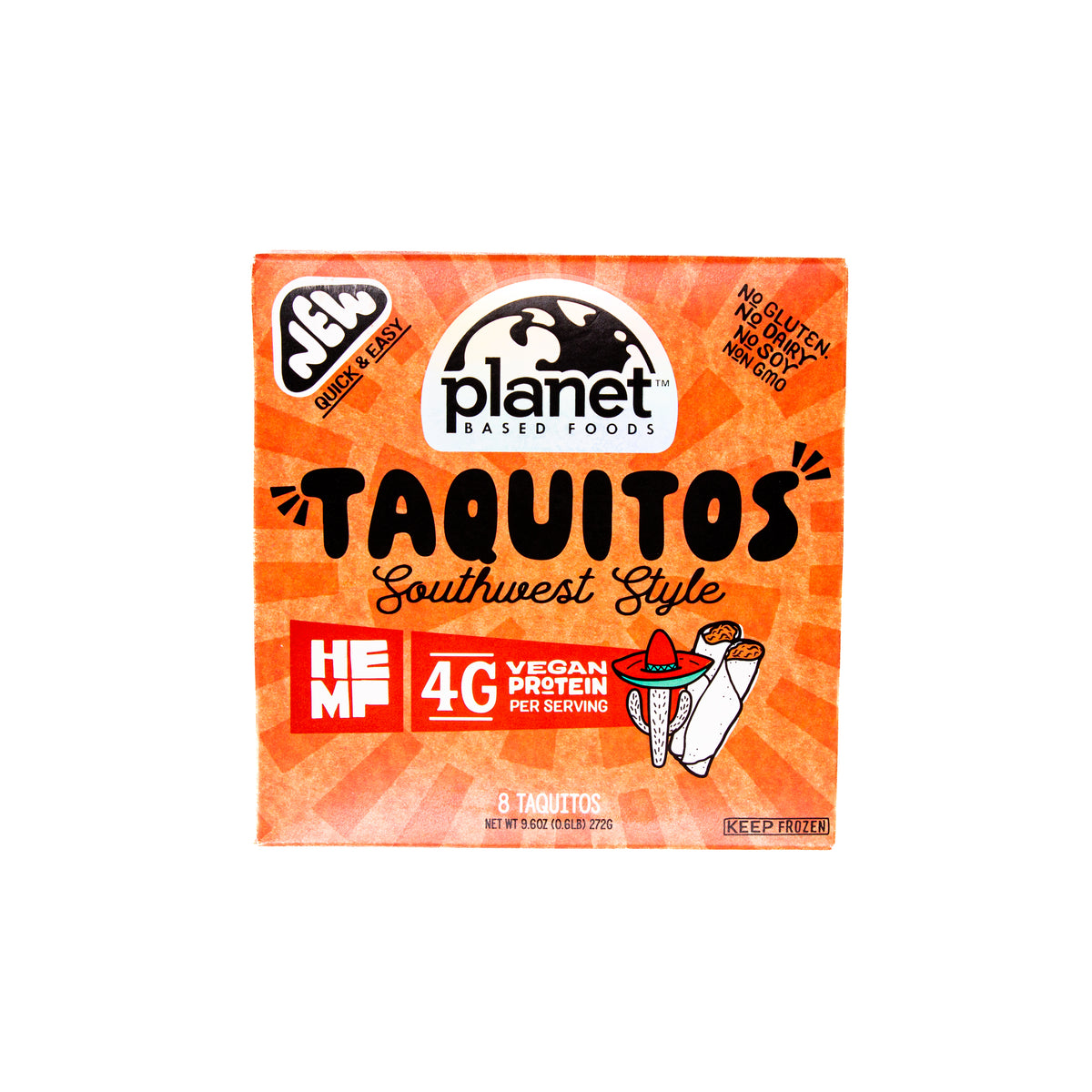 Planet Based Food Taquitos Southwest