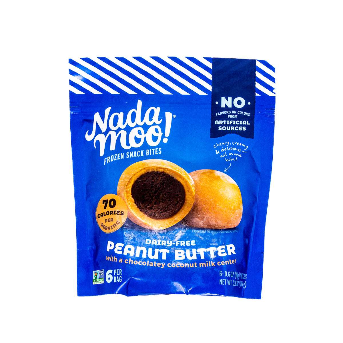 Nada Moo Snack Bites Peanut Butter Chocolate
