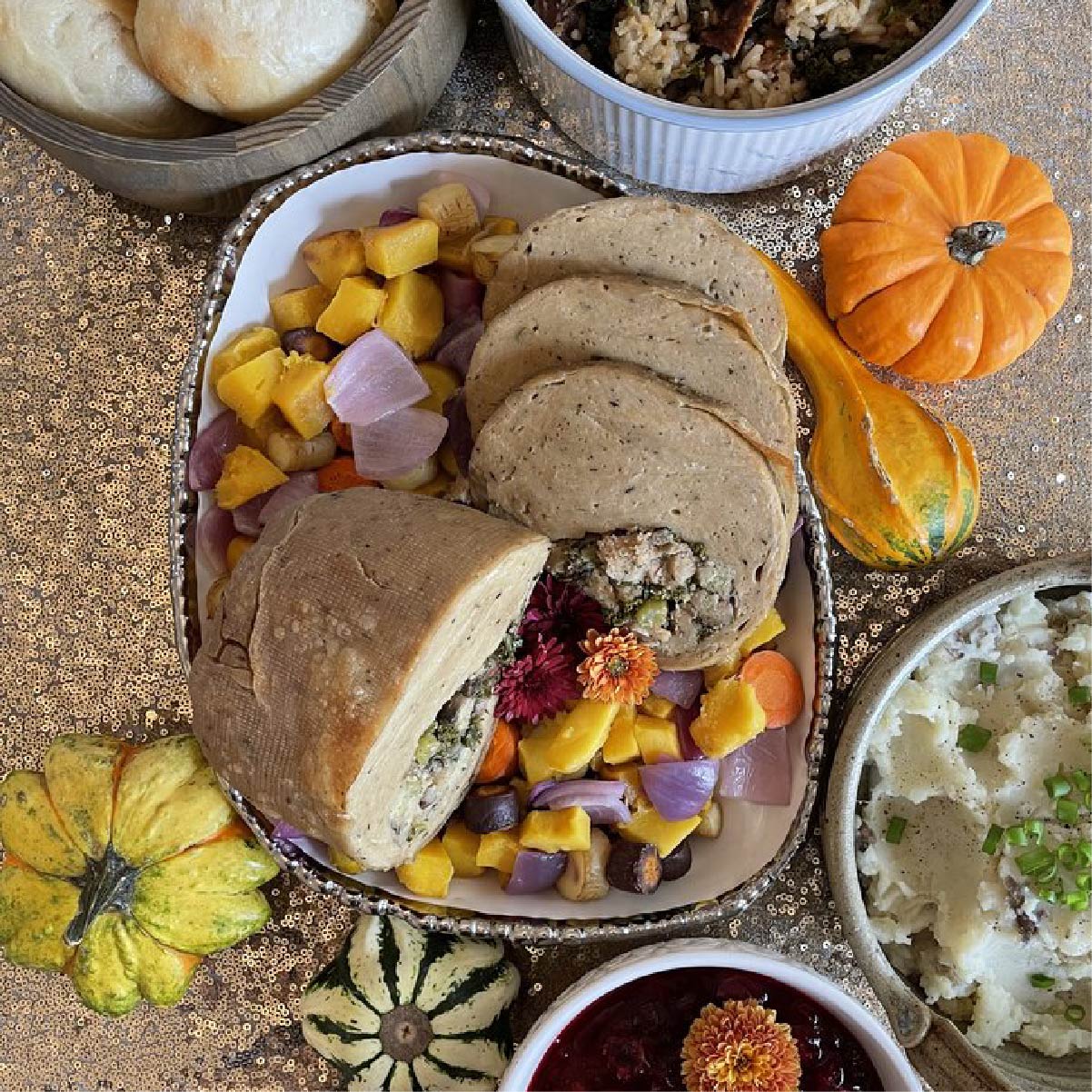 Herbivorous Butcher Stuffed Turkey